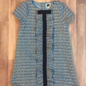 French blue janie & jack tweed dress